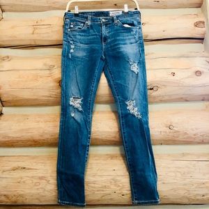 AG Denim “The Legging Ankle” Super Skinny Jean 27R